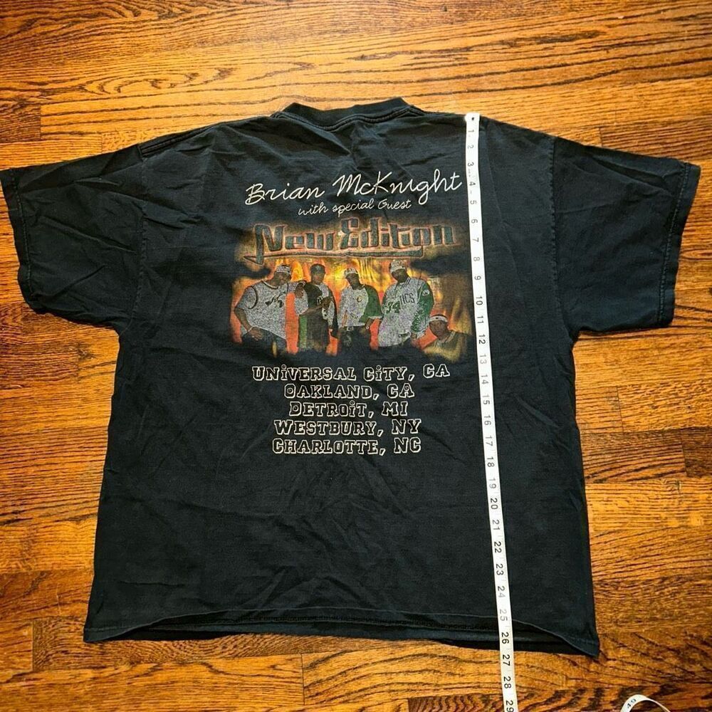 Vintage Brian McKnight & New Edition T shirt - Picture 4 of 4